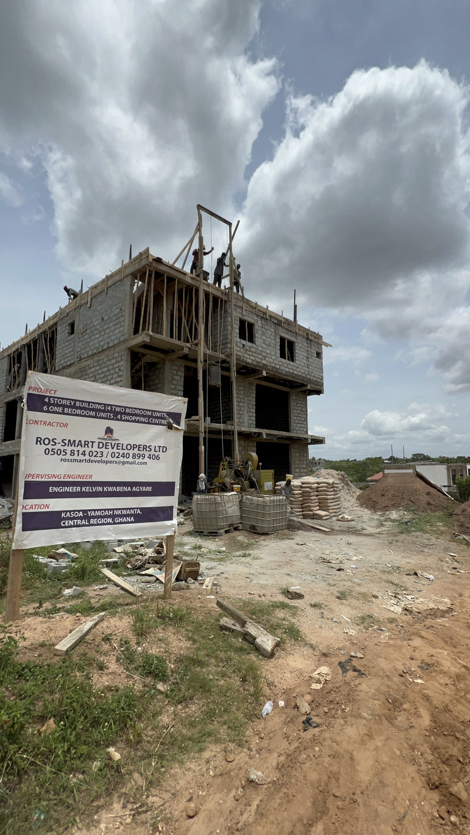 Kasoa 4 Storey Building Project
